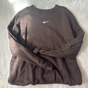 nike oversized crewneck sweatshirt